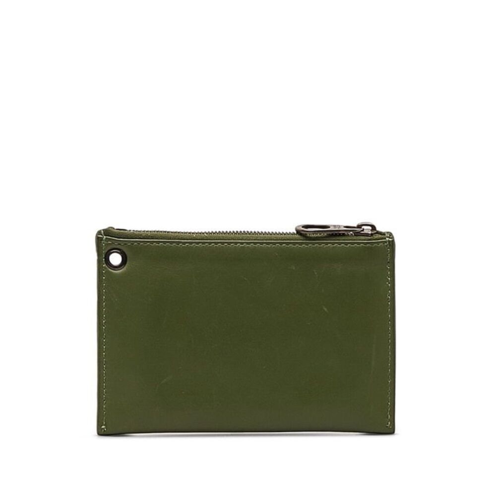 Bottega Veneta Intrecciato Green Leather Wallet (Pre-Owned) - Picture 2 of 9
